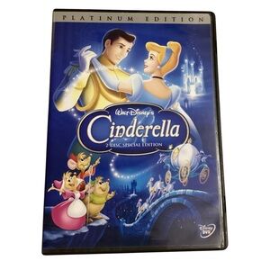 Disney Cinderella Platinum Edition DVD - Blue and Gold